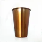 Copper Tumbler Single Wall 304 Stainless Steel Copper Paint Tumbler Cups