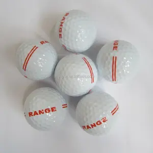 stripe range golf ball