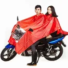 KM OEM PVC/Polyester raincoat ,raingear,rainsuit,rainwear,rain jacket for two people