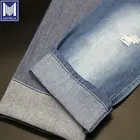 K7743 men women non stretch jeans fabric prices slub cotton polyester denim fabric for dresses shirts bags hats