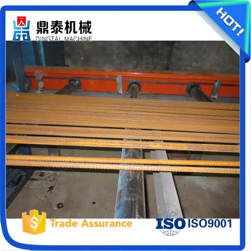 Professional rebar shot blasting machine, blasting equipment