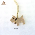 Pendant Alloy Alloy Necklace Pendant Diamond Cartoon Pendant Alloy Diamond Pendant Dog Necklace Gift For Clothing