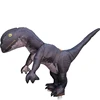 Party Adult Inflatable Dinosaur Costume Cosplay Fantasy Inflatable Velociraptor Halloween Costume for Women Man