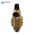 Maier flange type extrusion machine applied roto single swivel joint coupling joint water rotary joint