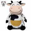European Standard Smile Cow Plush Toy For Kids Wholesale Cheap Custom Cute Cartoon Stuffed Animal Soft Milka Cow Plush Toys