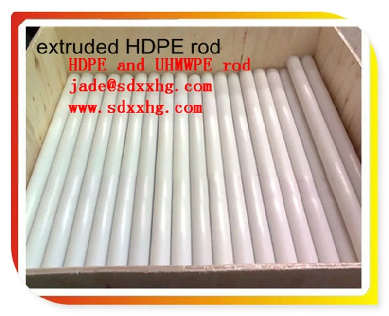 Natural Plastic Uhmwpe Solid Round Bar Hdpe Solid Bar Polyethylene Rod