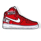 Cool jordon shoes magnetic handbag pin badge wholesale