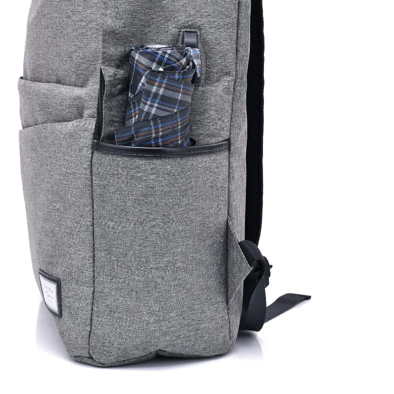 Anti Theft Men Backpack Canvas Large USB Recharging Women Laptop Bag Boy Girl School Bag Teenager Travel Backpack Mochila BP0209 (12)