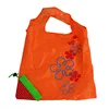 11Colors Newest Nylon Foldable Strawberry Shopping Bag Reusable Storage Handbag Colorful Household Shopping Bags
