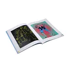 New design fashion softcover book customized fine art printing service