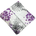 Digital Print Custom Design Square Silk Scarf 50*50 Polyester