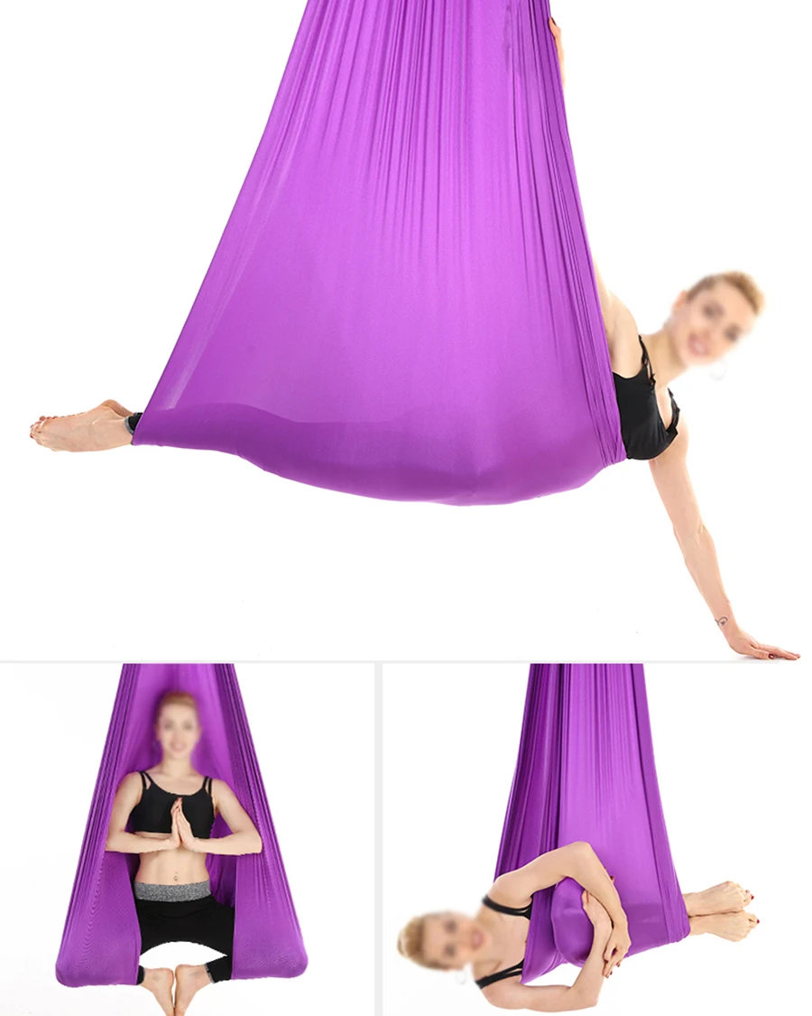 yoga hammock with handles