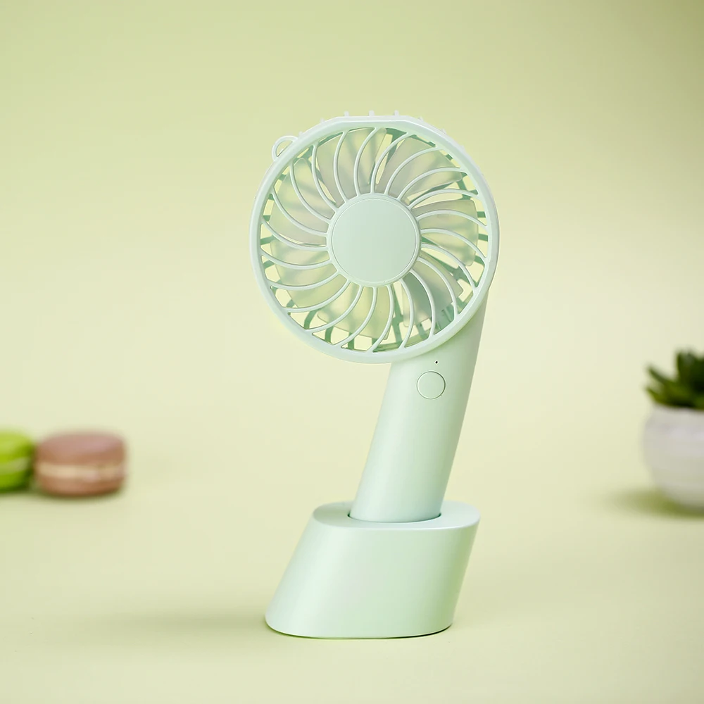 Lucky Number 9 Mini Rechargeable Standing Table Office Desk Fan