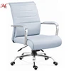 New Design Modern Low Back Lift Swivel PU leather Staff Computer Desk Task Office Chair