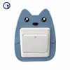 Cute luminous Switch sticker Cartoon Animal Wall stickers Switch Cover Protector Home Bedroom Decoration and factory price