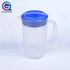 Food grade 2.2L plastic water jug / plastic water pitcher with lid