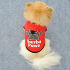 Trussu Wholesale Paw Print Hooded Ropa Para Perros Dog Summer Clothes