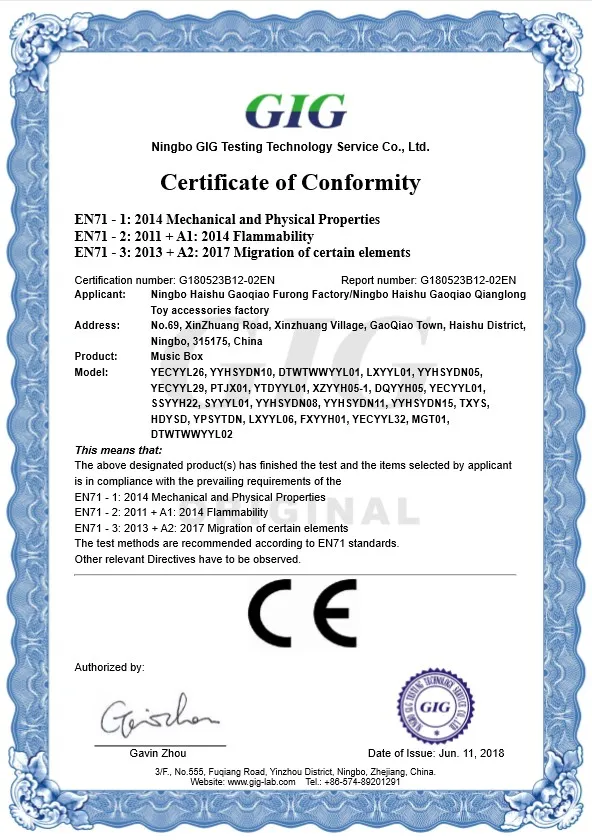 CE certification 18