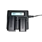 Wholesale NP-F970 NP F970 NP-F990 NP-F770 Battery LCD Dual Charger For Sony Camcorders
