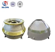 High quality bowl liner and mantle spare parts for Mettso HP200 HP300 Cone crusher