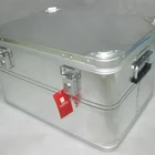 Aluminum Tool Storage Case Trunk Box With Handle