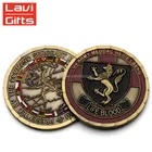 Handmade Cheap Abu Dhabi Antique Gold Finish Military Armor Of God Commemorative Challenge Coins