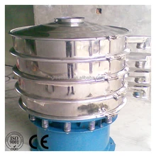 Zinc oxide processing rotary vibrating sifter