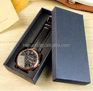 custom cardboard paper gift box pen watch packaging box with