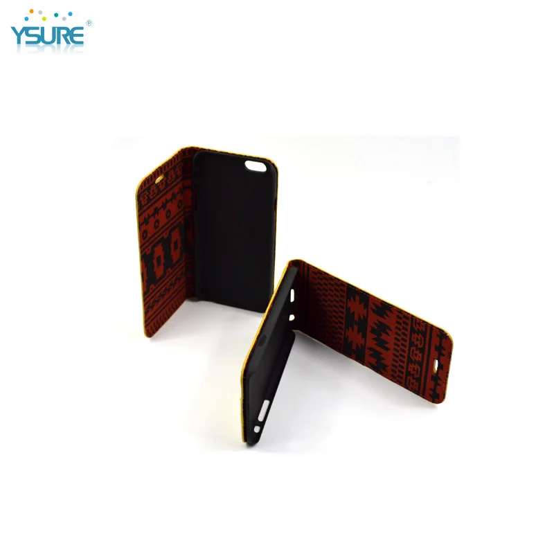 2015 New Design Ripple Pattern Colorful Leather Case For Pantech PT003 with magnet close up