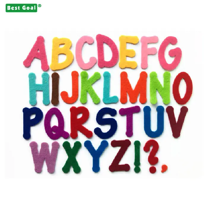 decorative alphabets felt letters for wooden felt
