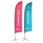 Promotion Custom Printing Beach Flag Banners Flying Flag, Beach Feather Flag