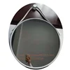 Black white silver gold finished round metal frame hanging mirror in Diameter 40cm 50cm 55cm 60cm 65cm 80cm