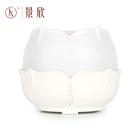 2018 New OEM 250ml ultrasonic aroma diffuser cool mist humidifier flower vase shape
