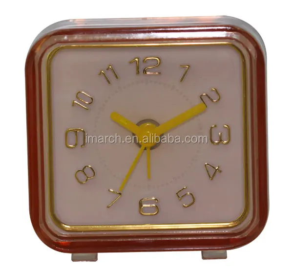 2017 hot new products promotion gifts crystal table alarm clock