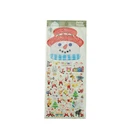 BSCI manufacturer audit self adhesive advertising 3D smile face embossed puffy sticker