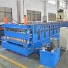 color steel roof wall panel double layer roll forming machine