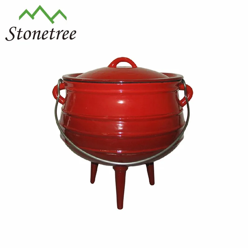 Outdoor South Africa 3 Legged Pots Cauldron / Mini Cast Iron Potjie Pot Buy Three Legged Cast