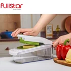 Fullstar野菜チョッパーマンドリンスライサーダイサー-オニオンチョッパー-野菜ダイサー食品チョッパーダイサープロ-スパイラライザー野菜