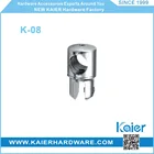 Brass/stainless steel glass clamp connector for shower door