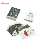 Custom High quality paper plastic material Board game card game playing card for kids