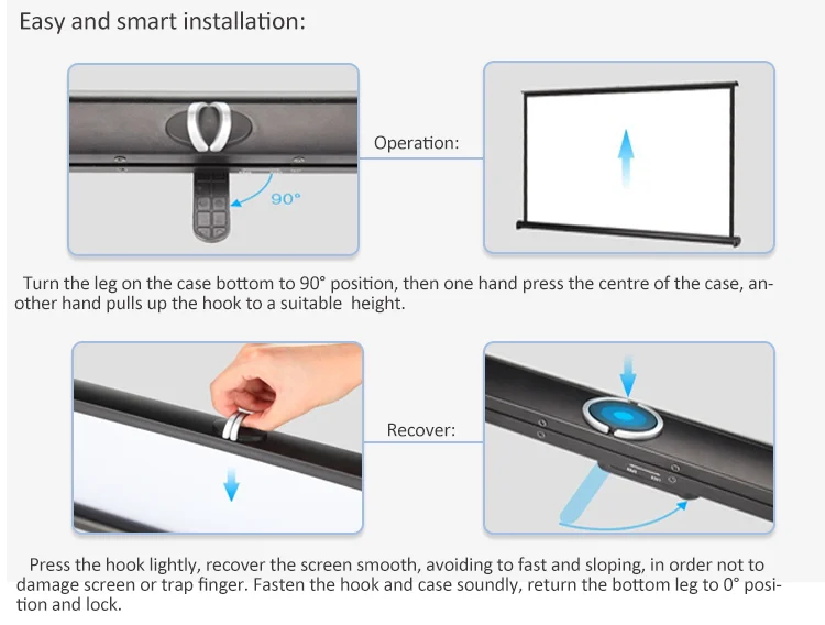 portable projector screen