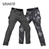 Men's Waterproof Softshell Military Tactical Pants Army Fans Combat Pant Hiking Hunting Trousers Multi Pockets Cargo Pant
