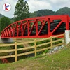 Single lane Permanent Assembly structural Steel Truss Bridge for village