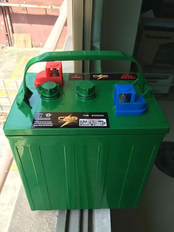 USA Trojan battery T105, golf cart battery, 6V225Ah golf car battery