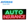 Factory Hot Sale Custom Acrylic Business Advertising Auto Insurance Door Head Sign