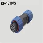 M13 ip65 waterproof connector 2 3 4 5 6 7 9 pin