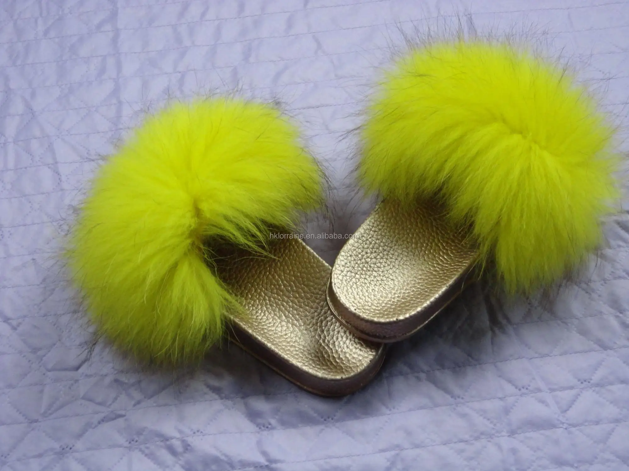 fluffy feather slippers