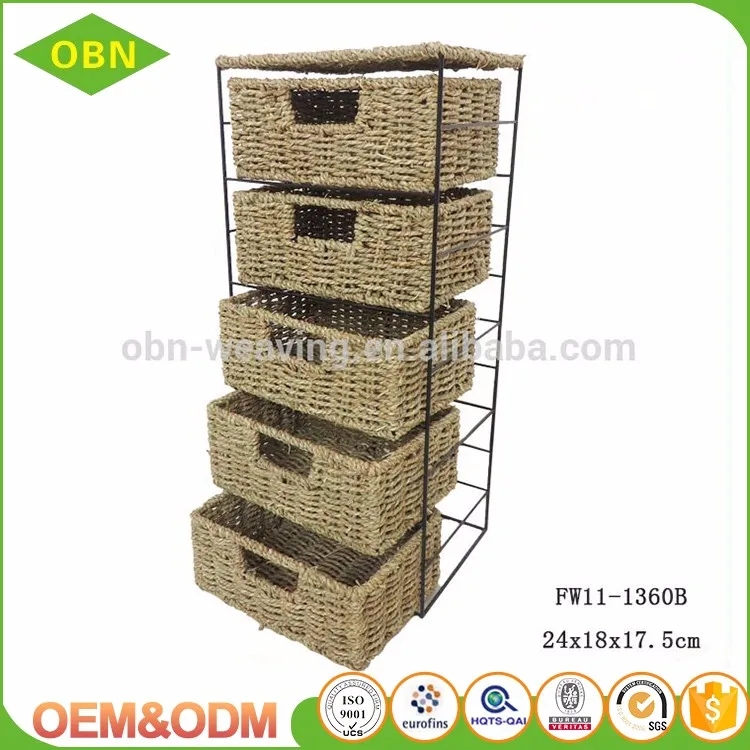 price handmade eco-friendly material wicker storage basket item