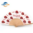 Wooden Sticks Wooden Hand Fan Sticks Hot Selling Manual Wooden Sticks Hand Fan For Decoration