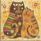Decorative arts and crafts diamond painting animals cats 40*40CM 5d DIY special shaped diamond painting
